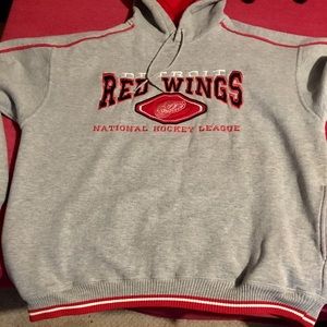 Red wings hoodie